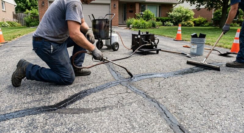 Driveway Asphalt Repair in Savannah, GA