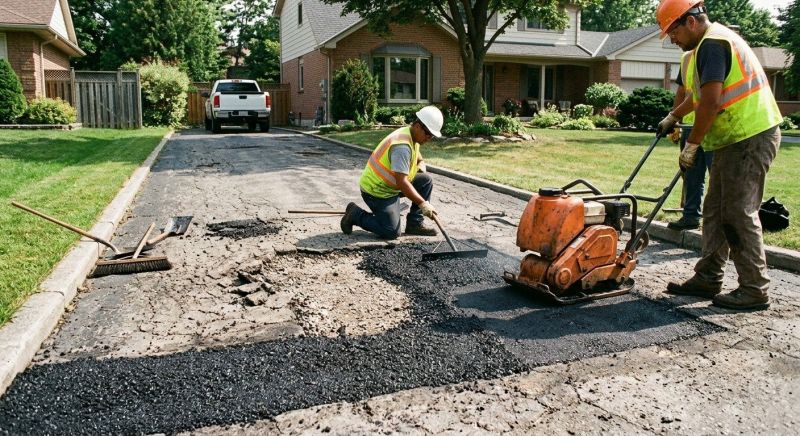 Driveway Asphalt Repair in Savannah, GA